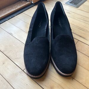 Vionic Black Suede Footwear